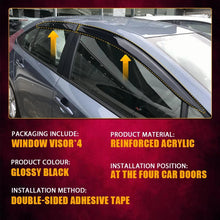 Load image into Gallery viewer, Weather shields Weathershields for Toyota Corolla Hatch 5D 2007-2011 Sun Visors