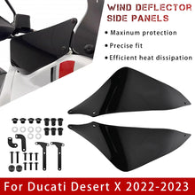 Load image into Gallery viewer, Pair Motorcycle Wind Deflector Side Panels Cover For Ducati Desert X 2022-2023 S