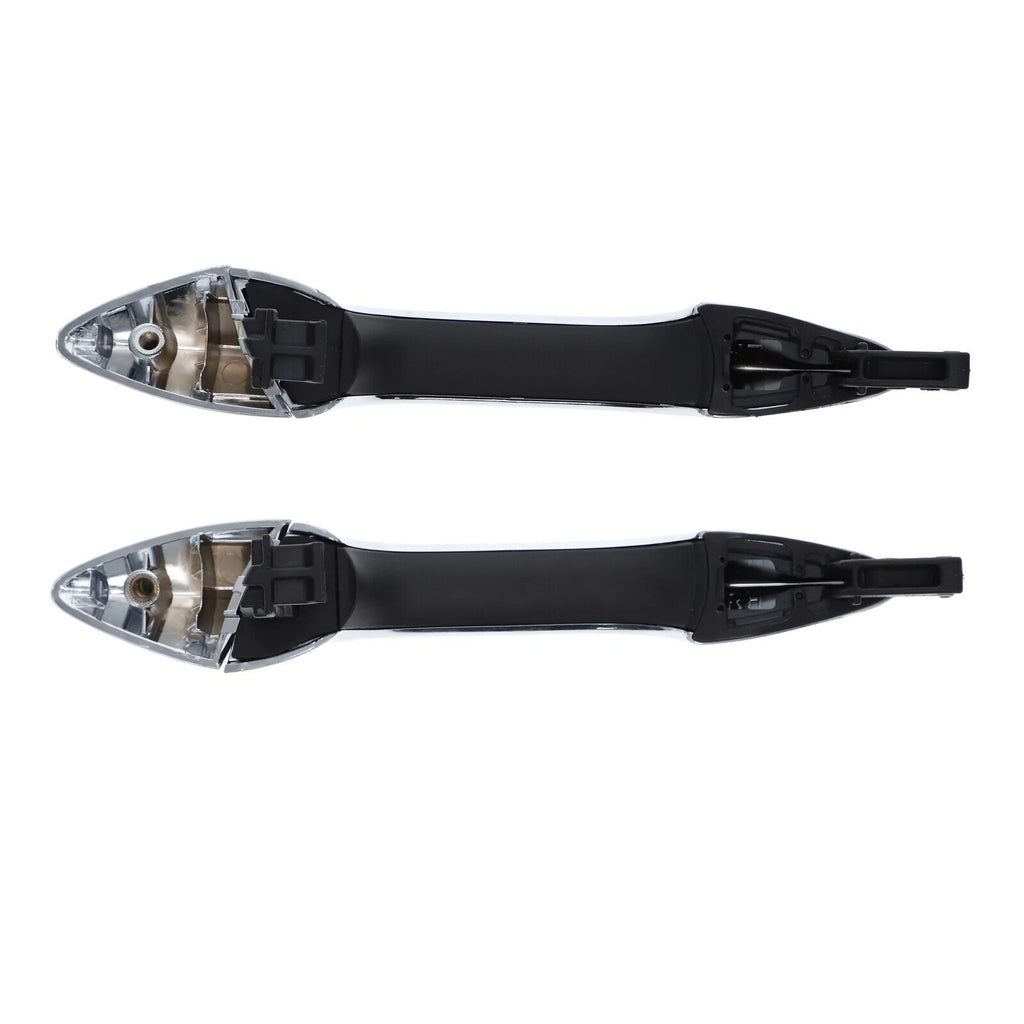 Door Handle Outer for Hyundai i30 GD 12-17 Set of 2 Chrome REAR LEFT+RIGHT