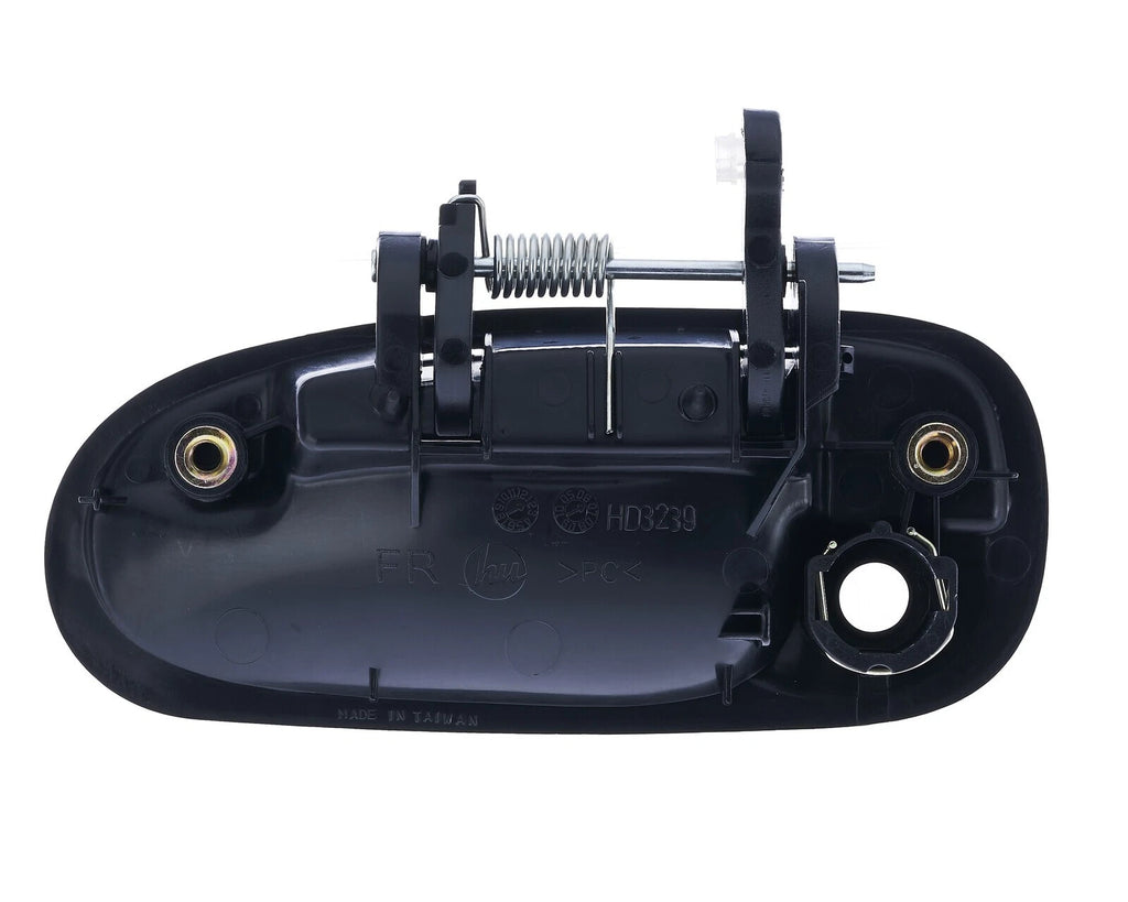 Front Right Outer Door Handle Smooth Black For Honda Civic EK 1995 -2001