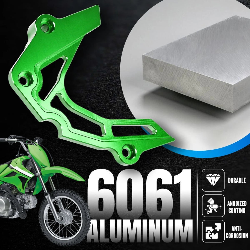 Green motorcycle sprocket cover chain guard for Kawasaki KLX110 2002+ KLX110L