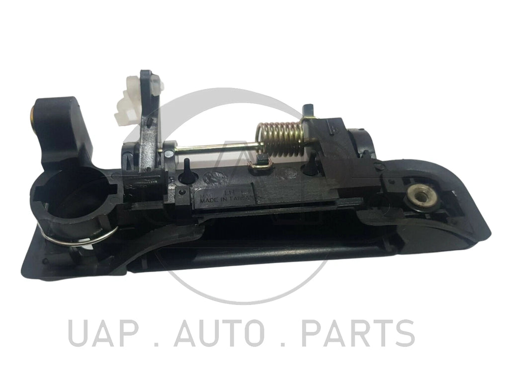 Front Left Outer Door Handle W/ Keyhole Black For Toyota Hiace RZH 1989 - 2005