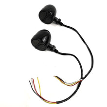 Load image into Gallery viewer, LED Motorcycle Bullet Red/Amber Brake Blinker Turn Signal Tail Lights For Harley