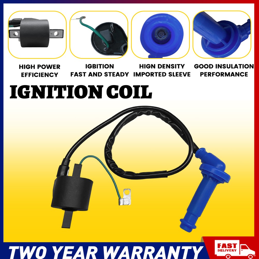 For 2006-2009 2011-2014 Honda TRX450ER Ignition Coil Replace 30500-MEB-671 AU