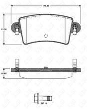 Load image into Gallery viewer, Rear Brake Pads and Disc Rotors for Renault Master X70 2004-2007