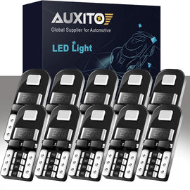 10x Universal 501 2SMD Car Interior Dashboard Dash Gauge Light Panel Led Bulbs