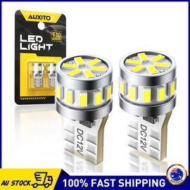 2X T10 18smd 194 168 Light Bulb Wedge Tail Plate Parker 3014 Interior Globe Dash