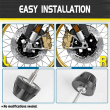 Load image into Gallery viewer, Front Axle Fork Wheel Protector Crash Slider Pad For BMW R1200GS LC/ ADV 13-18 S