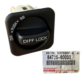GENUINE Toyota LandCruiser Prado Rear Differential Diff Lock E-Locker Switch