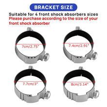 Load image into Gallery viewer, Motorcycle Black Front Wind Fork Air Deflector For Honda Suzuki Kawasaki Yamaha