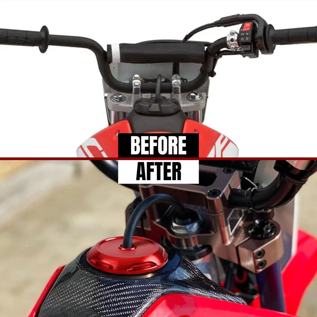 Anodized Red CNC BILLET Aluminum Gas Cap For Honda CRF110F CRF125 2019-2013 ST