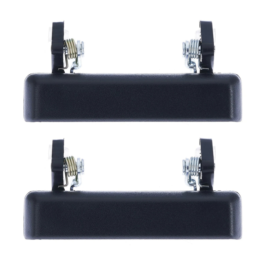 2pc Left & Right Outer Door Handle Black For Suzuki Sierra SJ Holden Drover QB