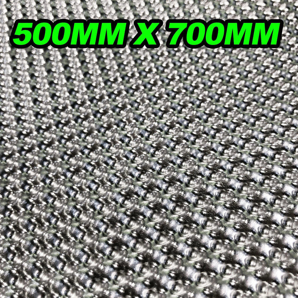 HEAT SHIELD Embossed Aluminium 700mm x 500mm Turbo Manifold Exhaust Race Car