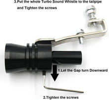 Load image into Gallery viewer, 2X Car Auto Turbo Exhaust Tail Whistler Sounder Whistle Muffler Pipe Simulator