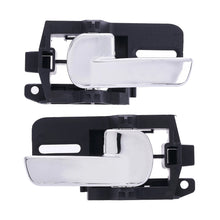 Load image into Gallery viewer, 2pc LEFT &amp; RIGHT FRONT = REAR Door Handle Inner Chrome For Nissan Dualis 07-16
