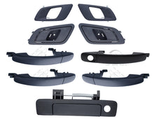 Load image into Gallery viewer, 9pc LH + RH Inner &amp; Outer Door &amp; Tailgate Handle Black for Ford Ranger PX &amp; BT50