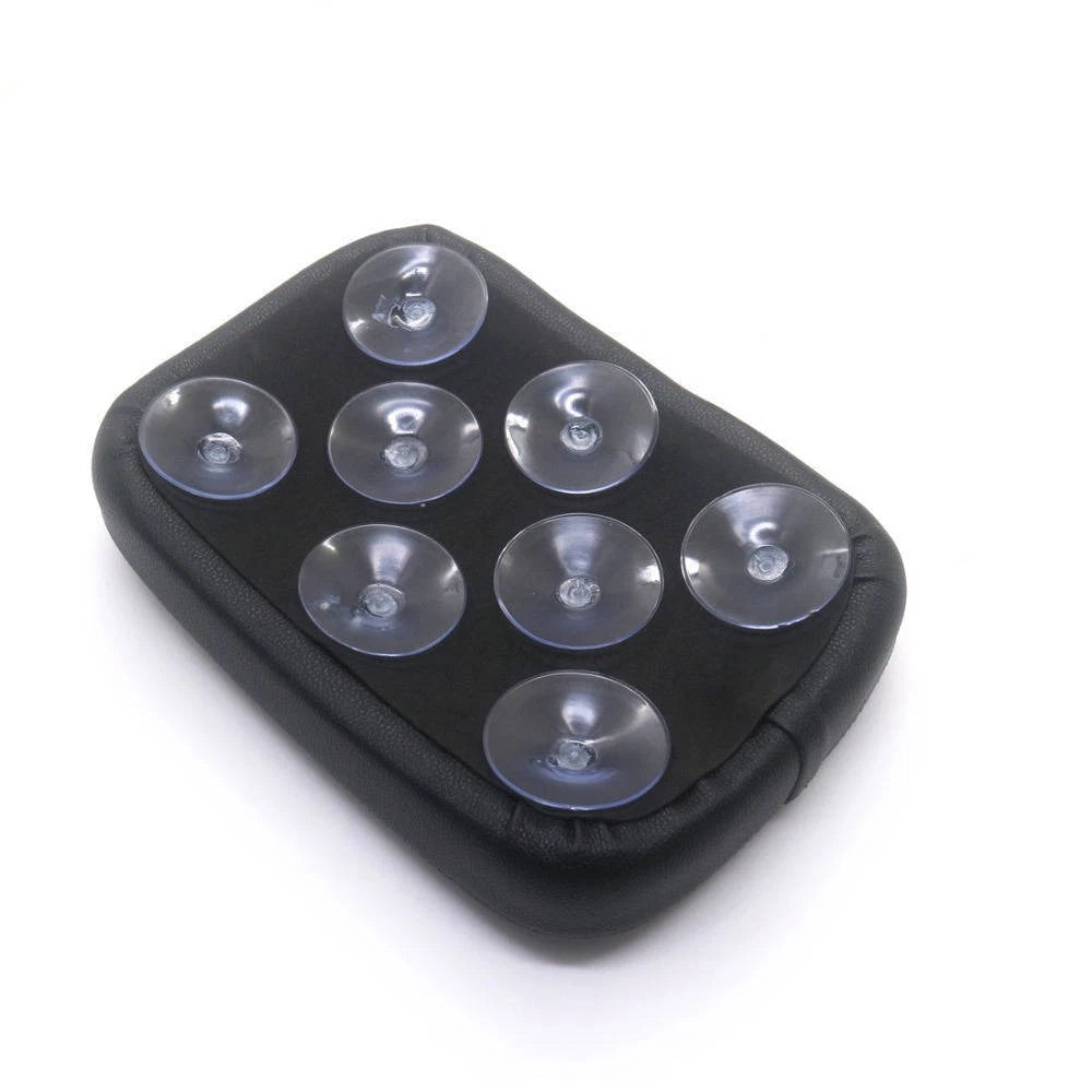 Motorcycle Seat Pad with 8 Suction Cups Pillion Pad For Harley Chopper Bobber ST