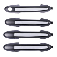 Load image into Gallery viewer, 4pc Front Rear Right &amp; Left Outer Door Handle Chrome For Hyundai Santa Fe CM 05-
