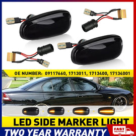 For Holden Commodore VY Series2 03-04 Dynamic 1713011 LED Side Repeater Lamps Z