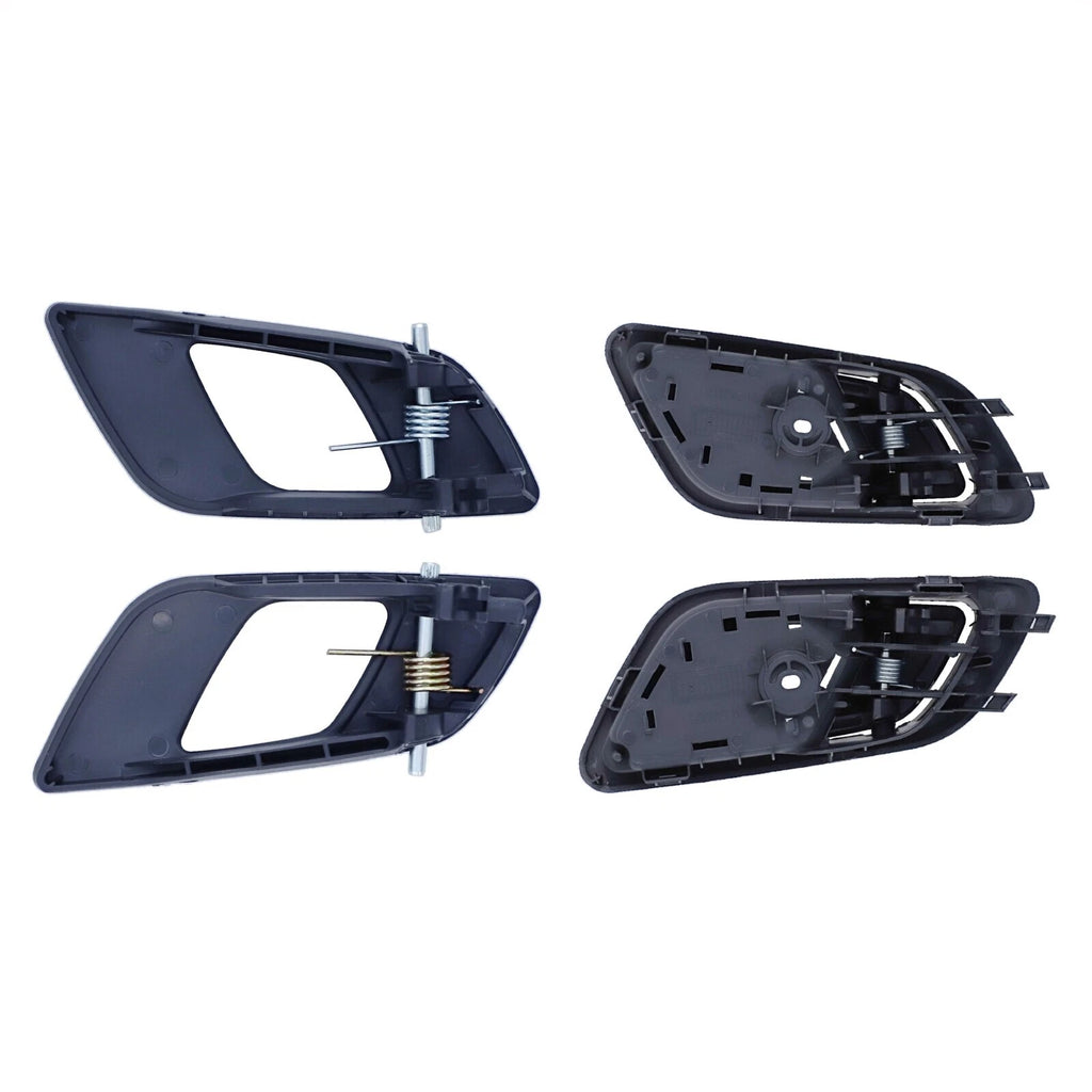 4 Front & Rear Left + Right Door Handle Inner Black for Ford Ranger & Mazda BT50