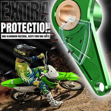 Load image into Gallery viewer, Green Aluminum Shift Shaft Brace Shifter Support For Kawasaki KLX110/KLX110L 05+