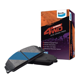 Front Bendix Ultimate 4WD Brake Pad Set for Ford Ranger PX, Mazda BT-50 UP UR DB