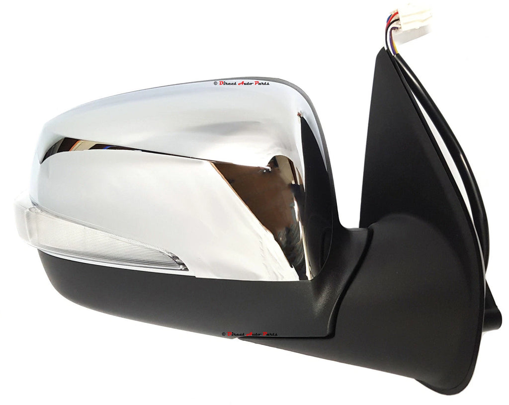 *NEW* DOOR MIRROR (CHROME POWER FOLD 7pins) for ISUZU D-MAX DMAX 2008-2012 RIGHT