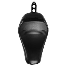 Load image into Gallery viewer, Black Leather Driver Solo Seat Cushion For Harley Sportster XL 1200 883 48 16-20