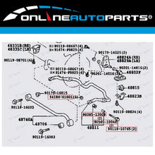 Load image into Gallery viewer, 2 Front Sway Bar End Bush Kits for Toyota Landcruiser HDJ79 HZJ79 99~07 4X4