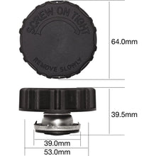 Load image into Gallery viewer, Tridon CW16110 radiator cap, 16 PSI plastic recovery cap with M55 screw fitting