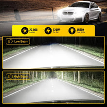 Load image into Gallery viewer, AUXITO H4 HB2 9003 LED Globes High Headlight Low Beam White 24000LM Plug&amp;Play