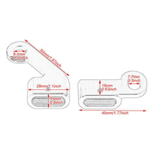 Load image into Gallery viewer, 2X Chrome LED Turn Signal Indicator Running Light Fit For Harley Touring Softail