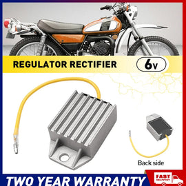 For DT125 DT250 DT400 XT250 Rectifier Regulator [6V] 1 Wire Voltage ATV Buggy