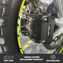 Load image into Gallery viewer, Anodized Black Front Brake Caliper Guards Protect Cover For Ducati DesertX 2022+