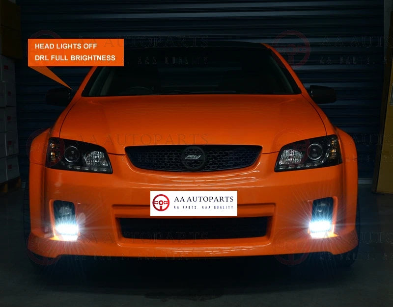 Bumper Bar LED DRL Fog Light Cover Bezel Holden Commodore VE Series 1 SV6 SSV SS