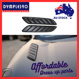 SET OF 2 PLASTIC BONNET VENTS FOR HOLDEN COMMODORE VF/CAPRICE/CALAIS/CHEVY SS