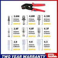 900PC Assorted Insulated Electrical Wire Terminal Crimp Connectors Kit Spade Set