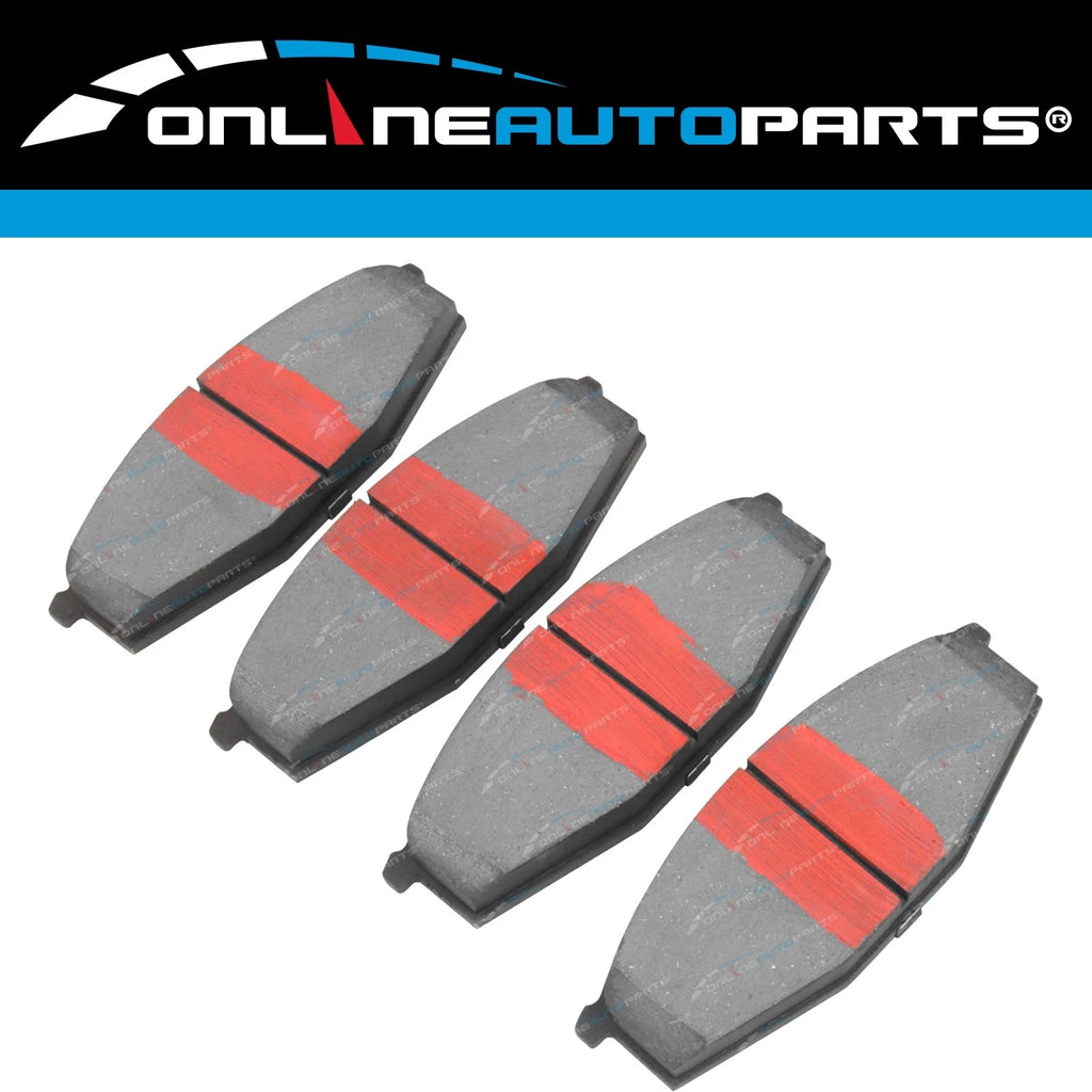 4wd Front Disc Brake Pads Set for Ford Maverick DA 6cyl 4.2L TB42 TD42 1988~1994