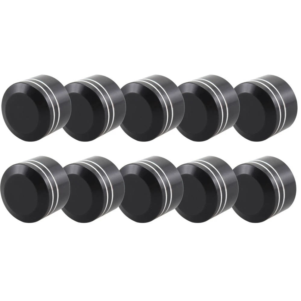 50PCS 7.5-10mm Inner Schrauben Motor Bolt Topper Caps Cover for Harley V-Rod