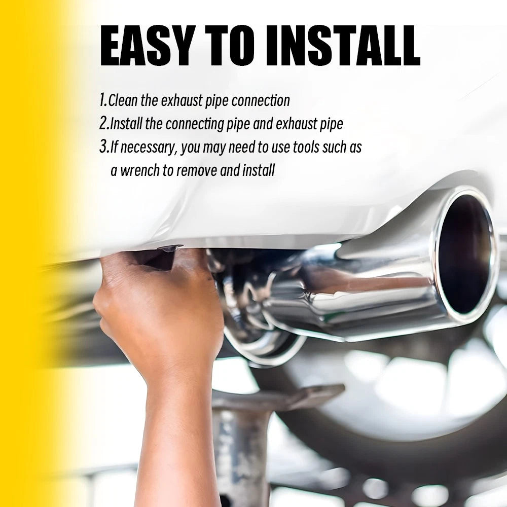 4-40X Car Exhaust Pipe Stainless Steel 45 Degree Bend Elbow Tubes 3Inch/76mm A