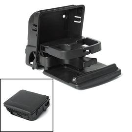 Black Central Armrest Rear Cup Holder For VW For Golf MK5 MK6 For Jetta MK5 ST