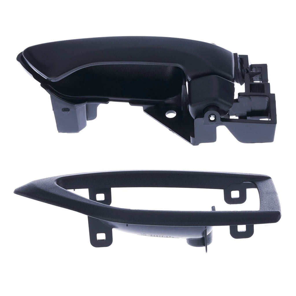 Door Handle Inner+Trim for Isuzu N-Series 2009-ON Set of 2 Black FRONT LEFT