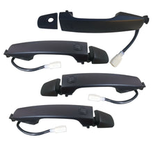 Load image into Gallery viewer, Door Handle Outer for Toyota Landcruiser 07-21 Set 4 Black FRONT REAR W/Sensor
