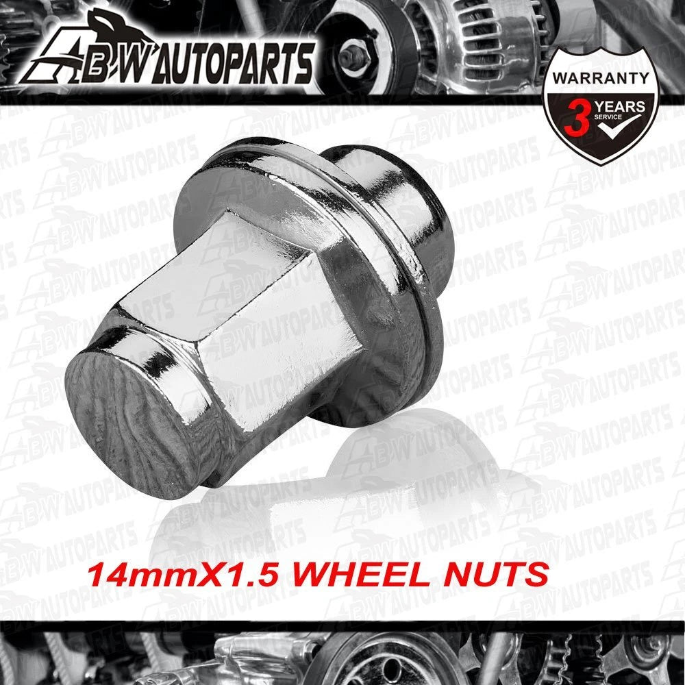 24pcs Chrome Wheel nuts 14mmX1.5 for TOYOTA LANDCRUISER 76 79 100 200 78 Series