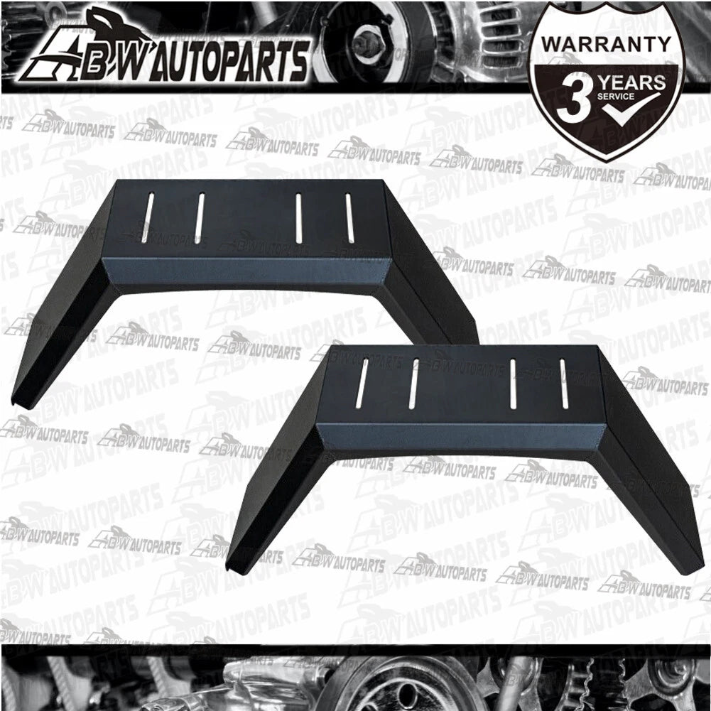 Pair Of Quality Steel 4x4 4WD Wheel Arch Mud Guard 3mm Thick Flat Plate