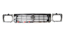 Load image into Gallery viewer, *CHROME* FRONT GRILLE + HEADLIGHT RIMS SUIT TOYOTA HILUX LN106 4WD 1994- 1997