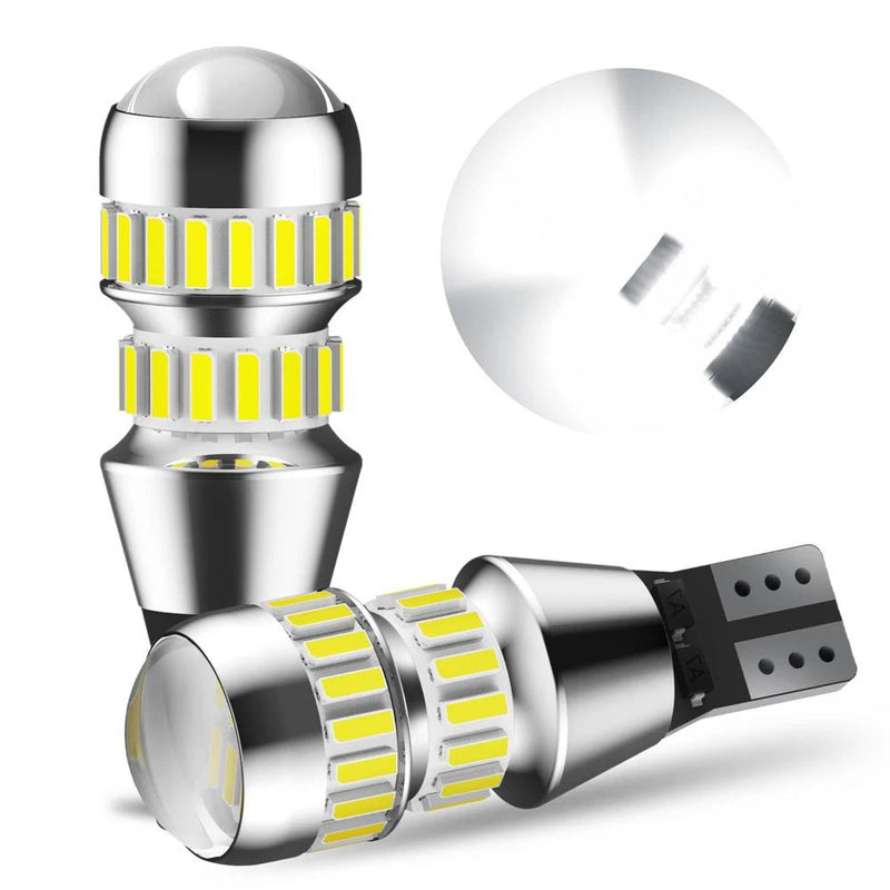 T15 912 921 LED Reverse Light Bulbs 6000K 2600LM CANBUS 2-Pack