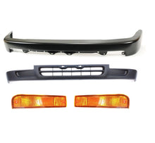Load image into Gallery viewer, FRONT BUMPER BAR, LAMP &amp; APRON SUIT TOYOTA HILUX SURF &amp; 4 RUNNER 1991-1997 BLACK