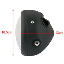 Load image into Gallery viewer, 6.5" Motorcycle LED Headlight Universal for Harley Cafe Racer Chopper Bobber ST