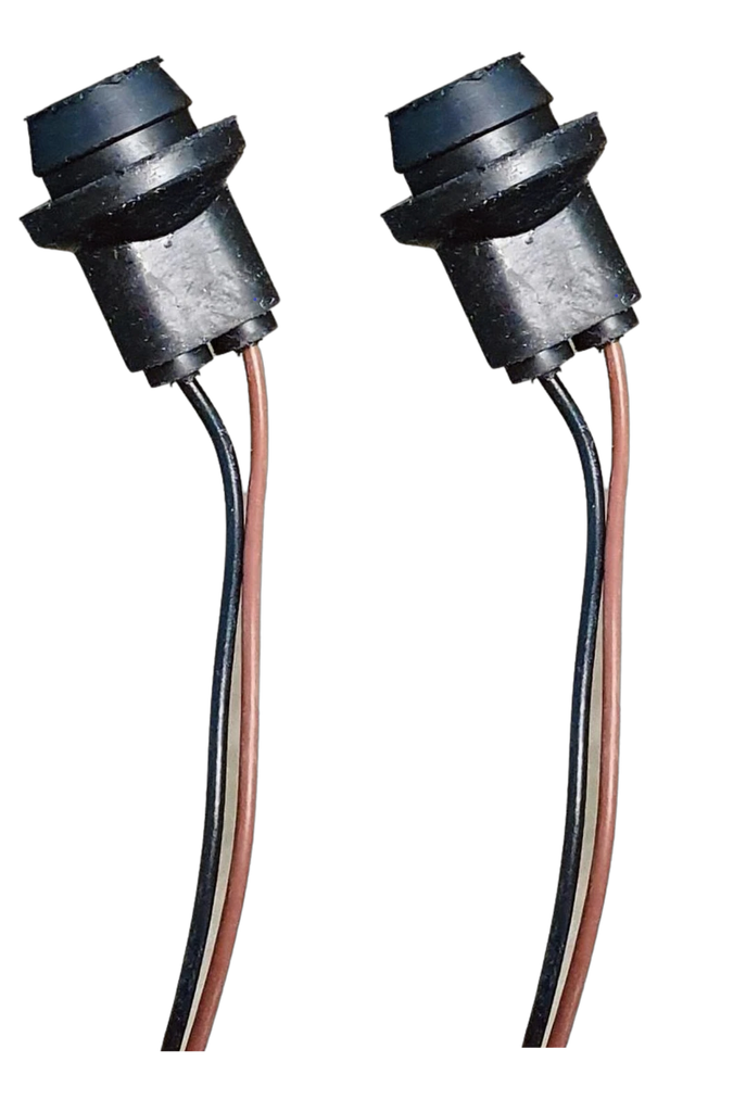 T10-1 W5W Wedge LED Globe Holder Rubber Connector Socket Car 2pcs/pack